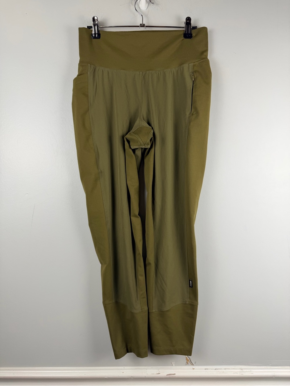 REI co-op flash hybrid tights in olive green size medium